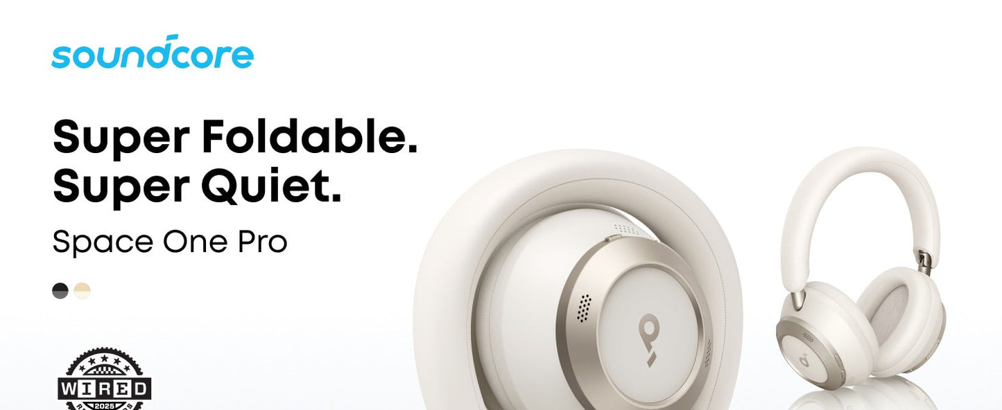 soundcore Space One Pro | FlexiCurve Over-Ear Headphone