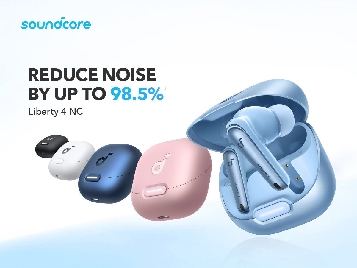 soundcore Liberty 4 NC | True-Wireless Noise Cancelling Earbuds