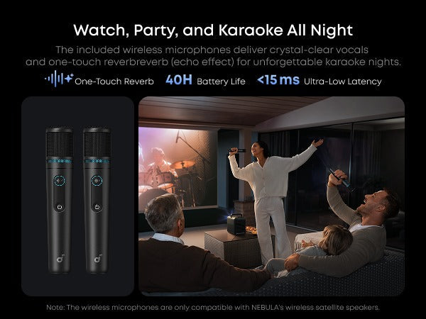 soundcore Nebula X1 Accessory Pack | Ultimate Audio for Movie Nights