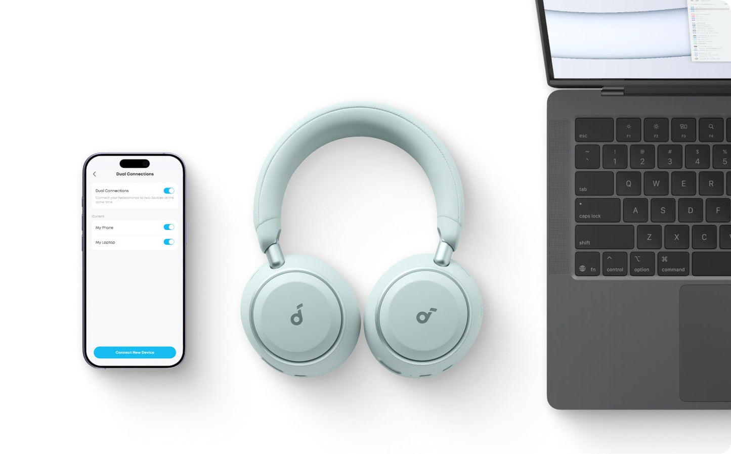 soundcore Space 2 | Comfortable Noise Cancelling Headphones for All-Day Wear