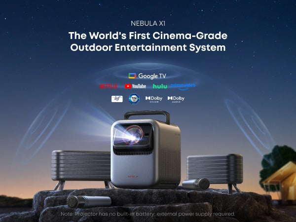 soundcore Nebula X1 Accessory Pack | Ultimate Audio for Movie Nights