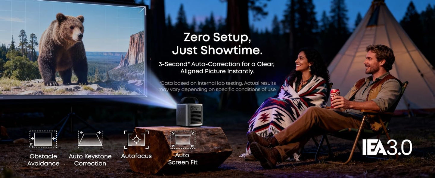 soundcore Nebula Mars 3 Air | Portable Google TV Projector
