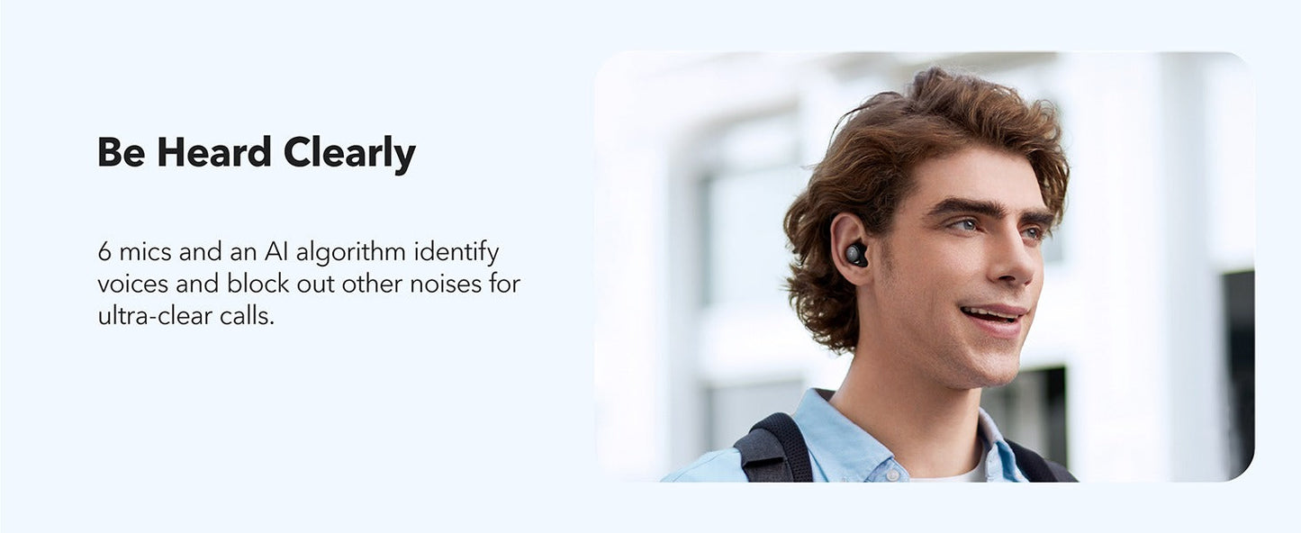 soundcore Space A40 | Long-Lasting Noise Cancelling Earbuds