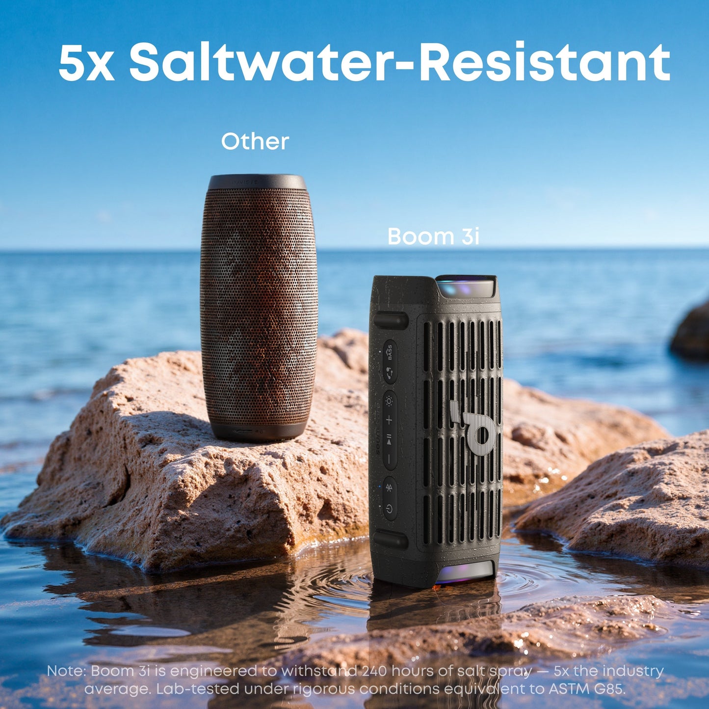 soundcore Boom 3i | Portable Rugged Outdoor Speaker