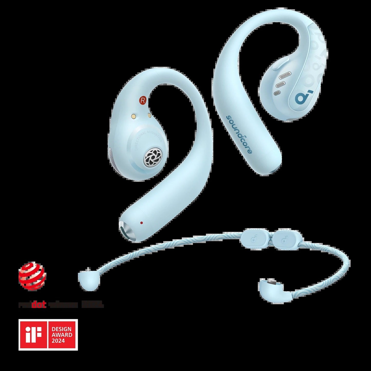 soundcore AeroFit Pro | Secure Open-Ear Sport Earbuds