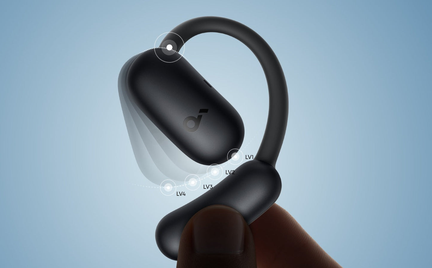 soundcore AeroFit 2 | Adjustable Open-Ear Wireless Earbuds