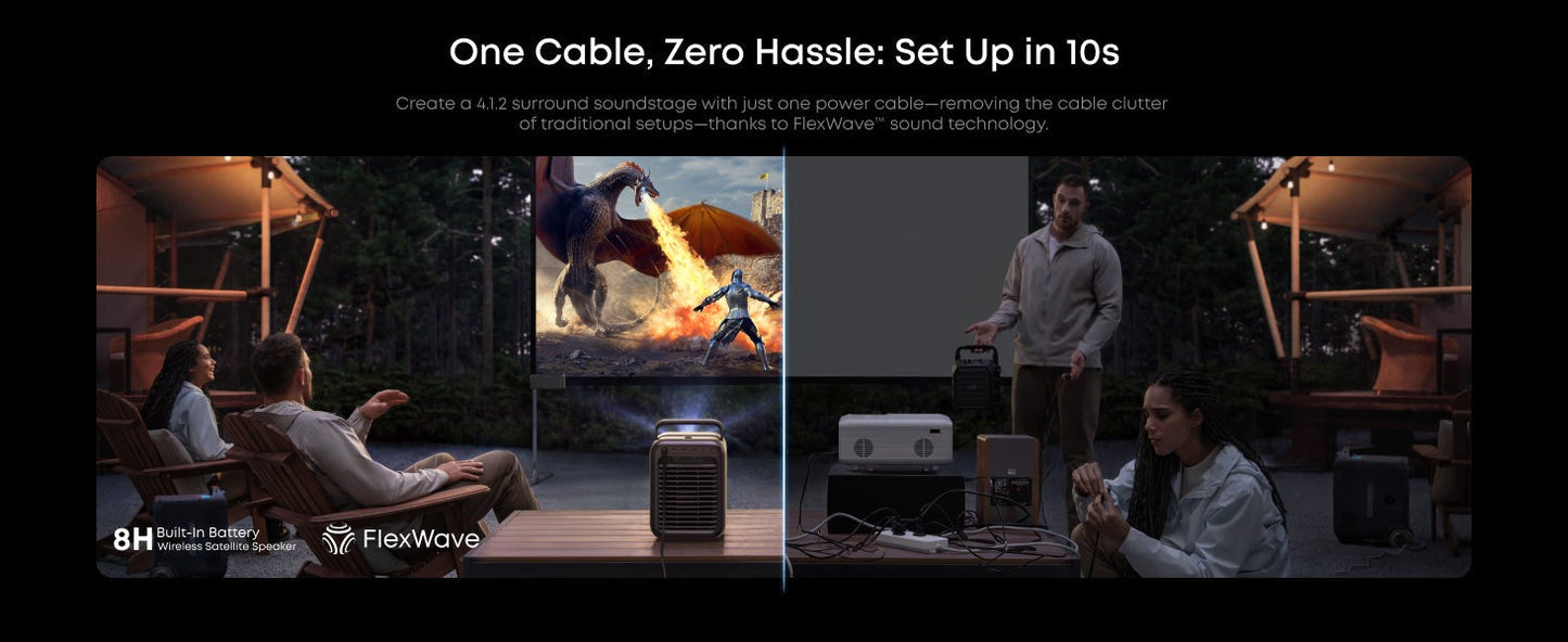 Nebula X1 Wireless Satellite Speaker