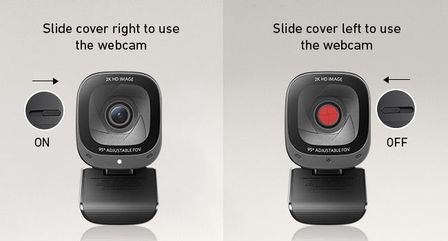 Anker PowerConf C200 2K Webcam | AI-Noise Canceling Mics