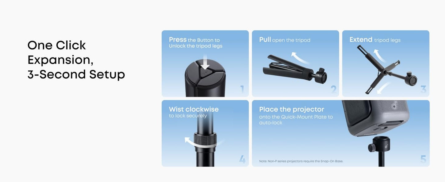 Nebula Projector Stand for P-Series & Universal Compatibility for More Projectors