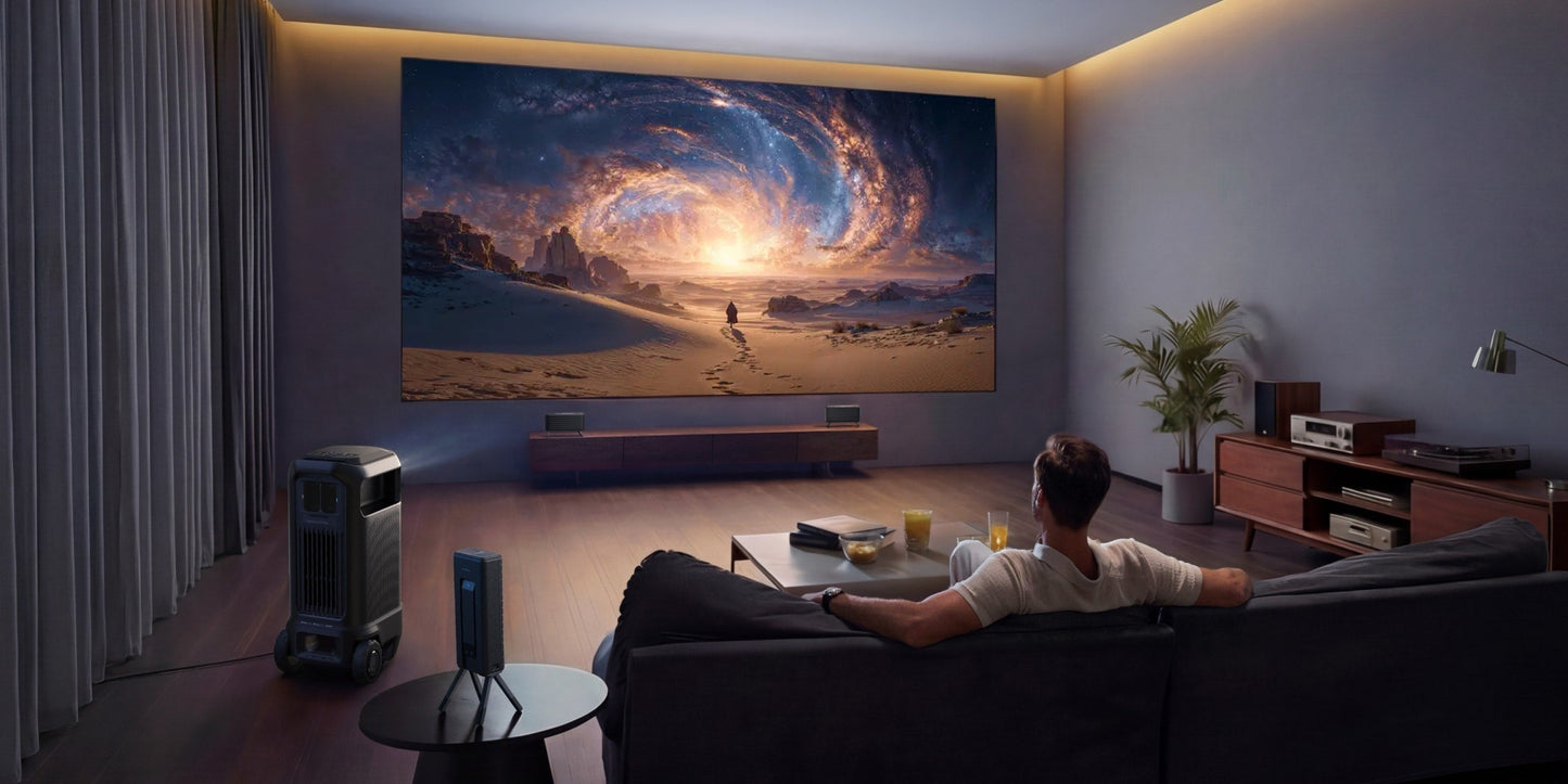 soundcore Nebula X1 Pro 4K Projector | World's First Mobile Theater Station