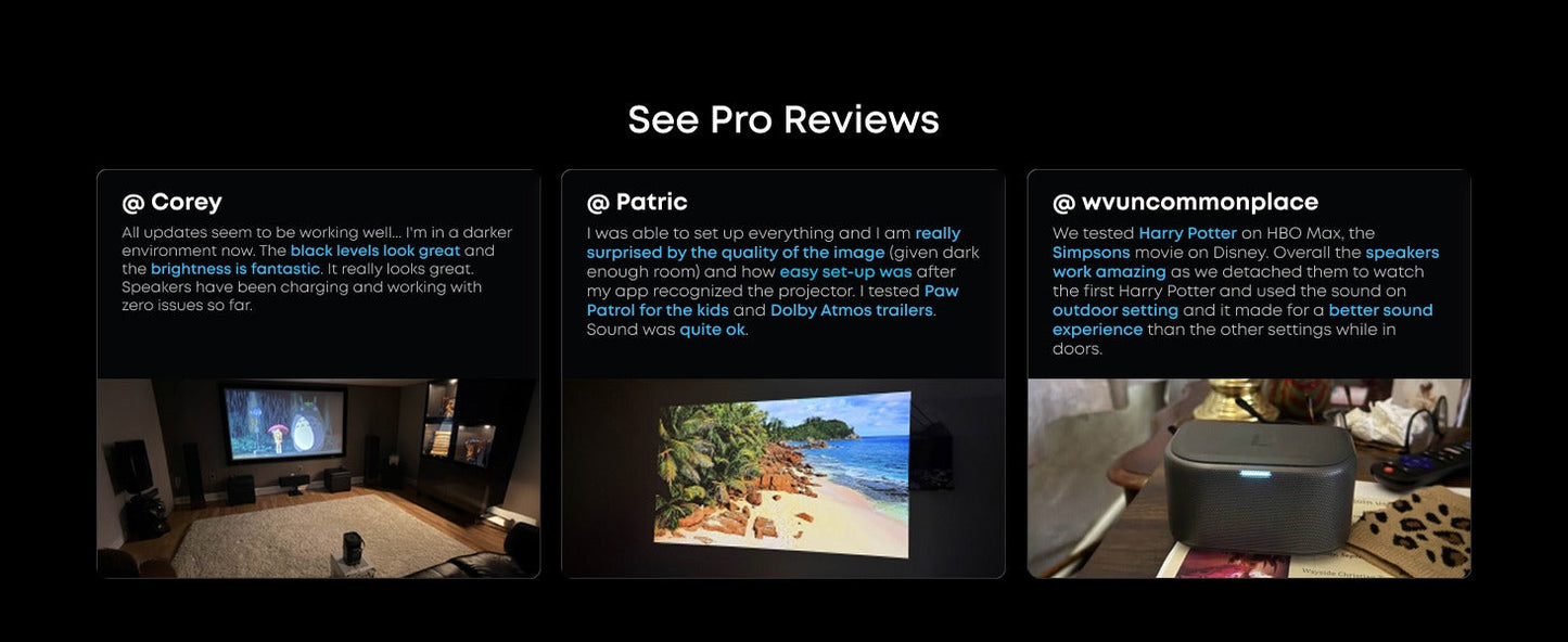 soundcore Nebula P1 | World's First Portable Projector with Detachable Speakers
