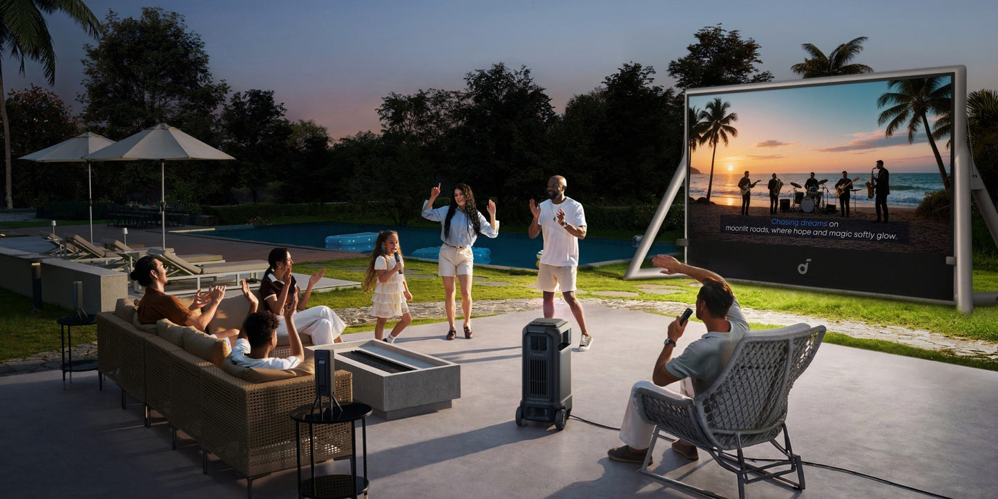 soundcore Nebula X1 Pro 4K Projector | World's First Mobile Theater Station