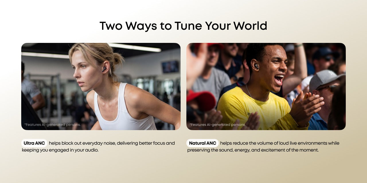 P42i | True Wireless Earbuds with Adaptive ANC