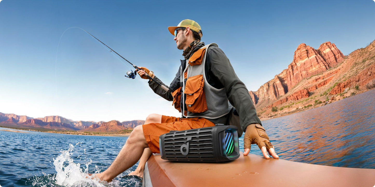 soundcore Boom 3i | Portable Rugged Outdoor Speaker