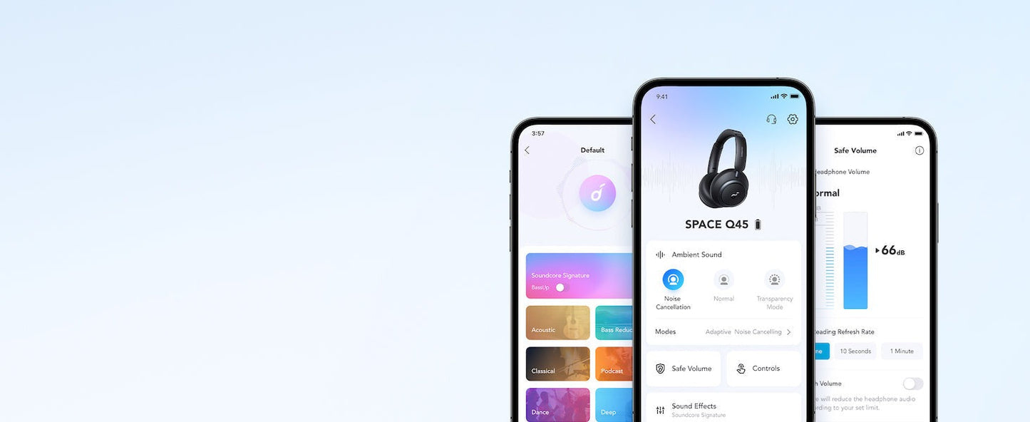 soundcore Space Q45 | Long-Lasting Noise Cancelling Headphones