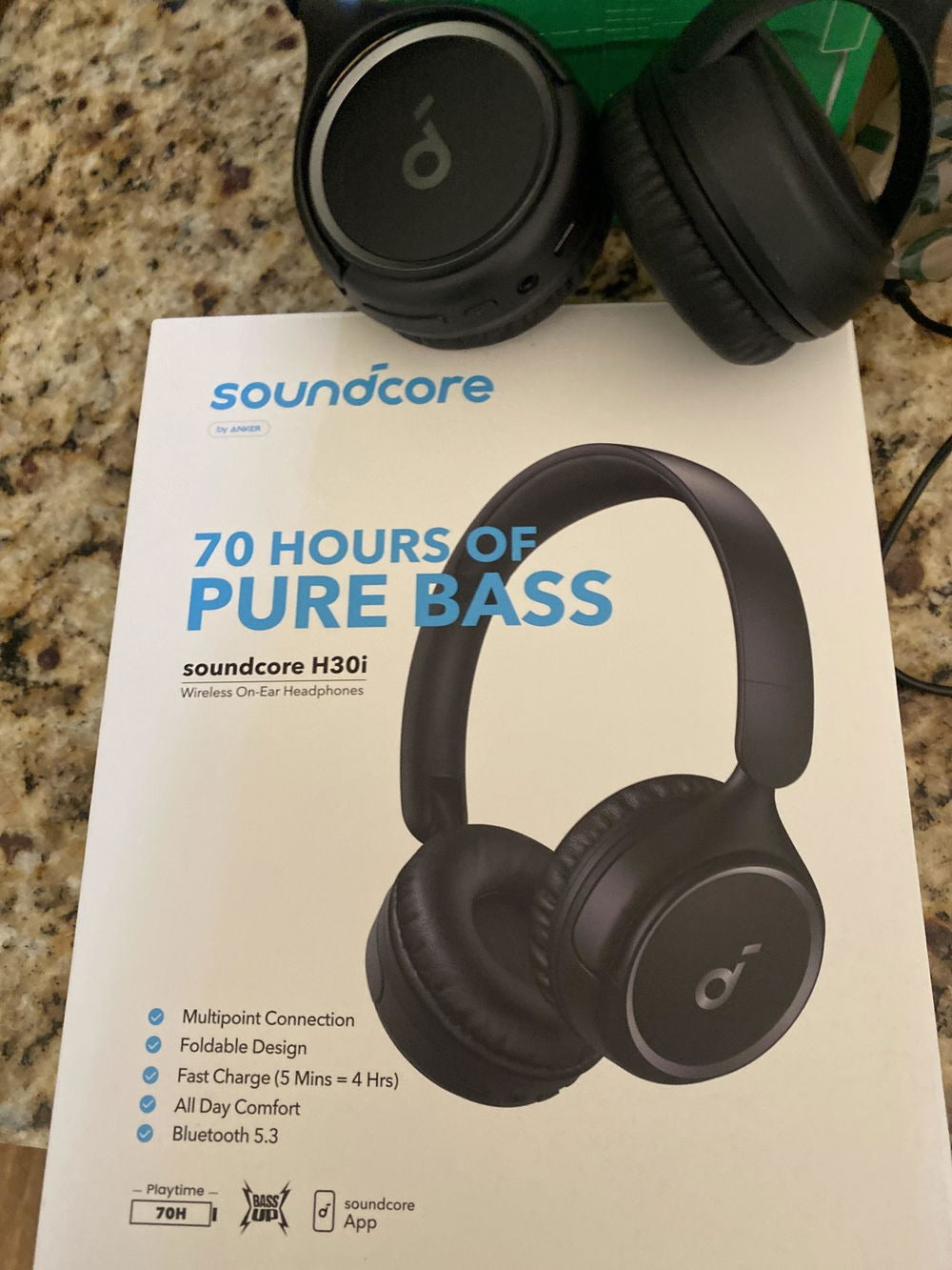 soundcore H30i Wireless On-Ear Headphones