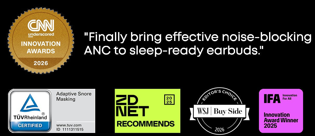 soundcore Sleep A30 Special / Sleep A30 | The World's First Sleep Earbuds with a Triple Noise Reduction System