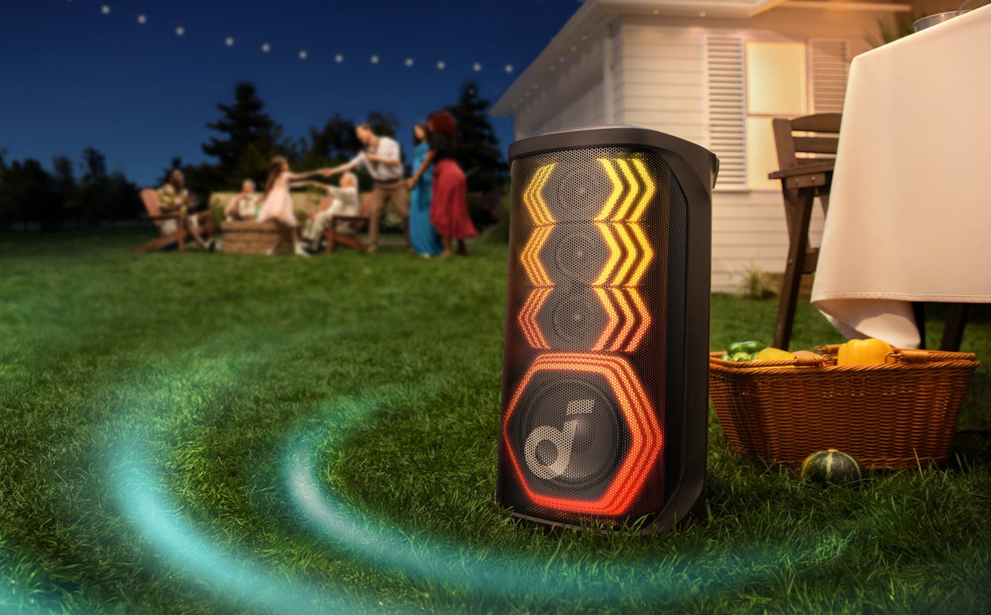 soundcore Rave 3S | AI Karaoke Party Speaker with 200W Sound
