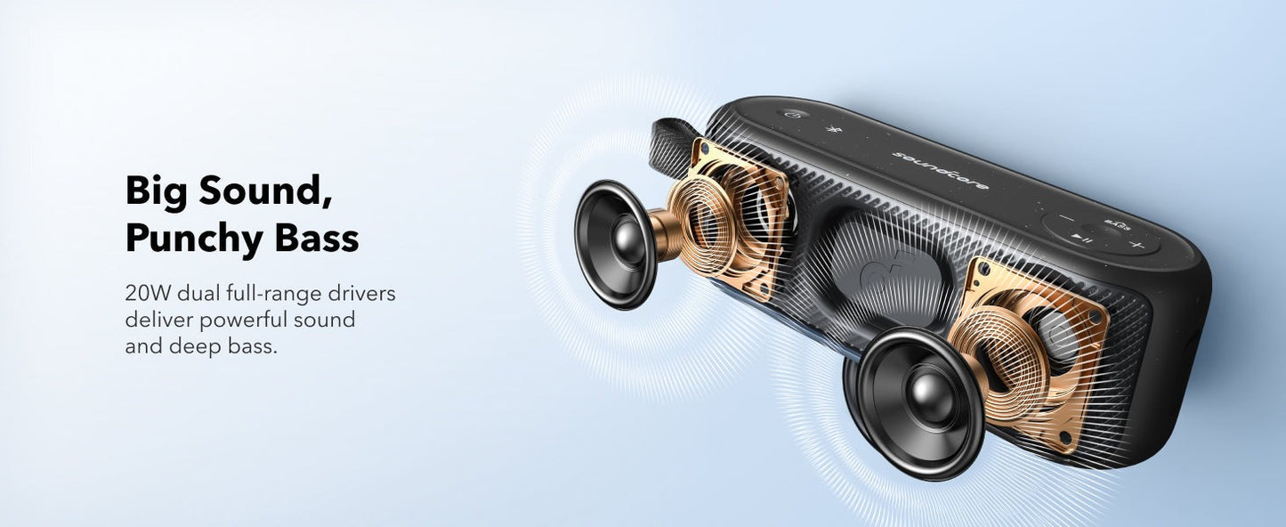 Motion 100 | Portable Bluetooth Wireless Speaker