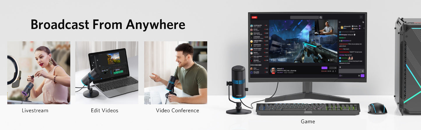 PowerCast M300 Microphone