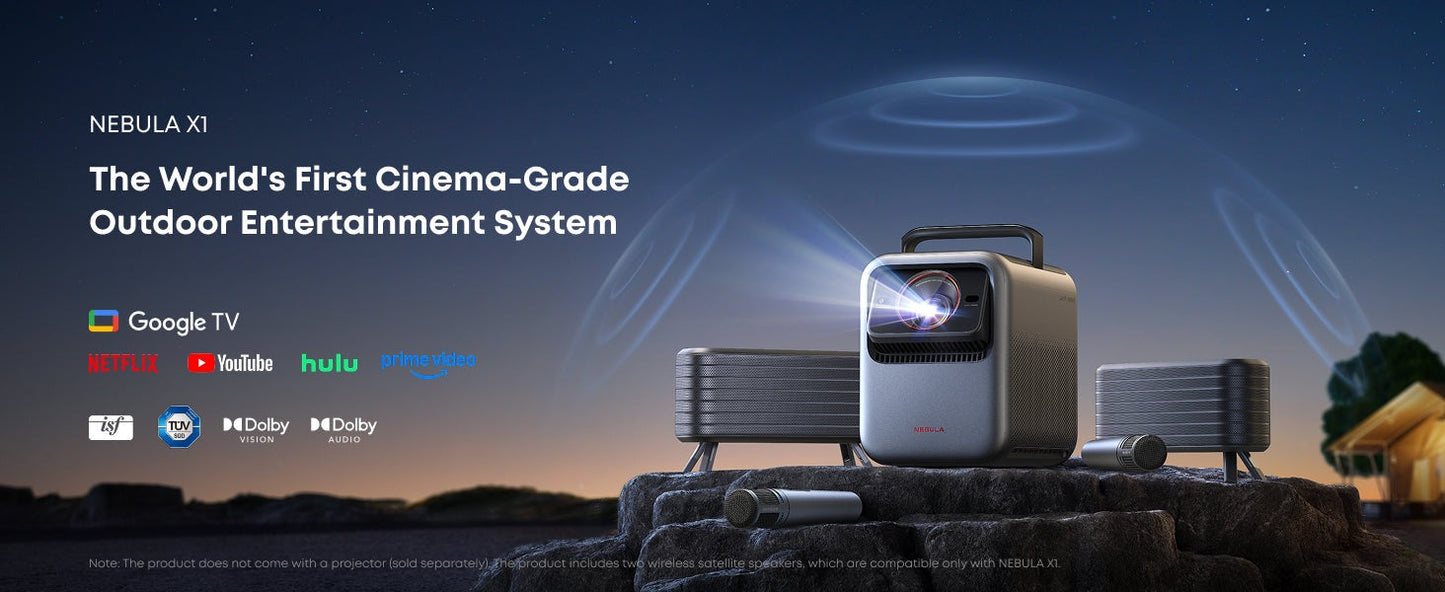 Nebula X1 Wireless Satellite Speaker