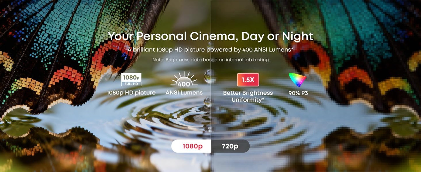 soundcore Nebula Mars 3 Air | Portable Google TV Projector