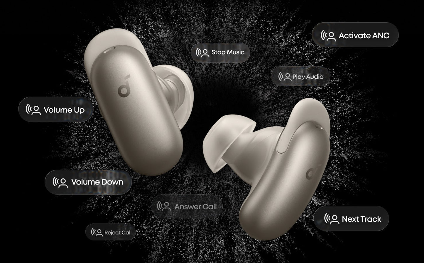Liberty 5 Pro Max | Earbuds with AI Note-Taker Smart Case