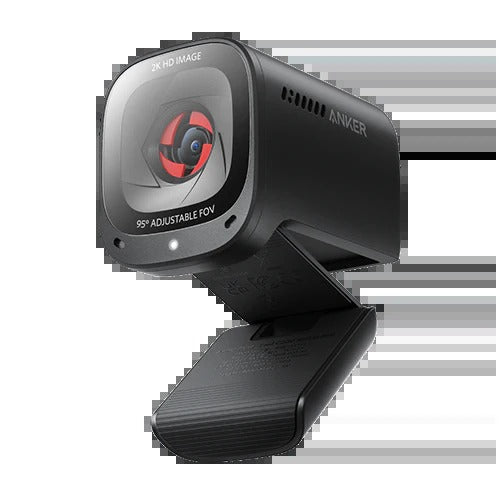 Anker PowerConf C200 2K Webcam | AI-Noise Canceling Mics