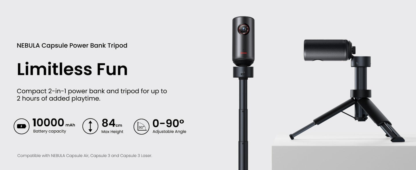 soundcore Nebula Capsule Power Bank Tripod