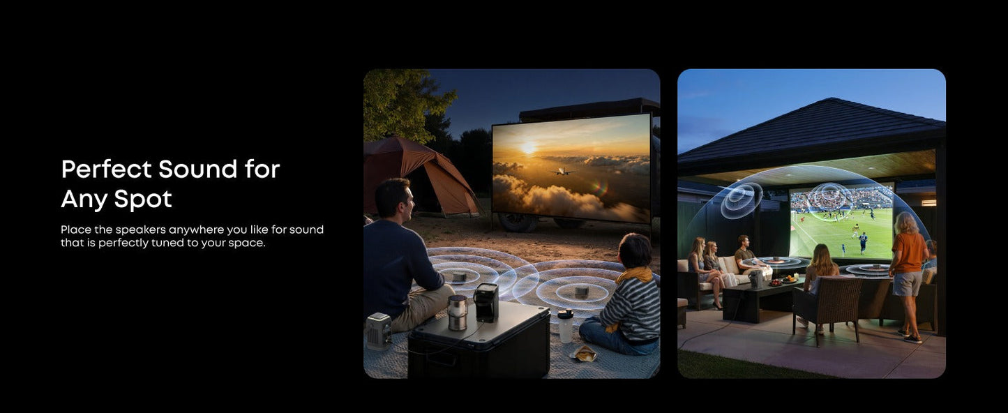 soundcore Nebula P1 | World's First Portable Projector with Detachable Speakers