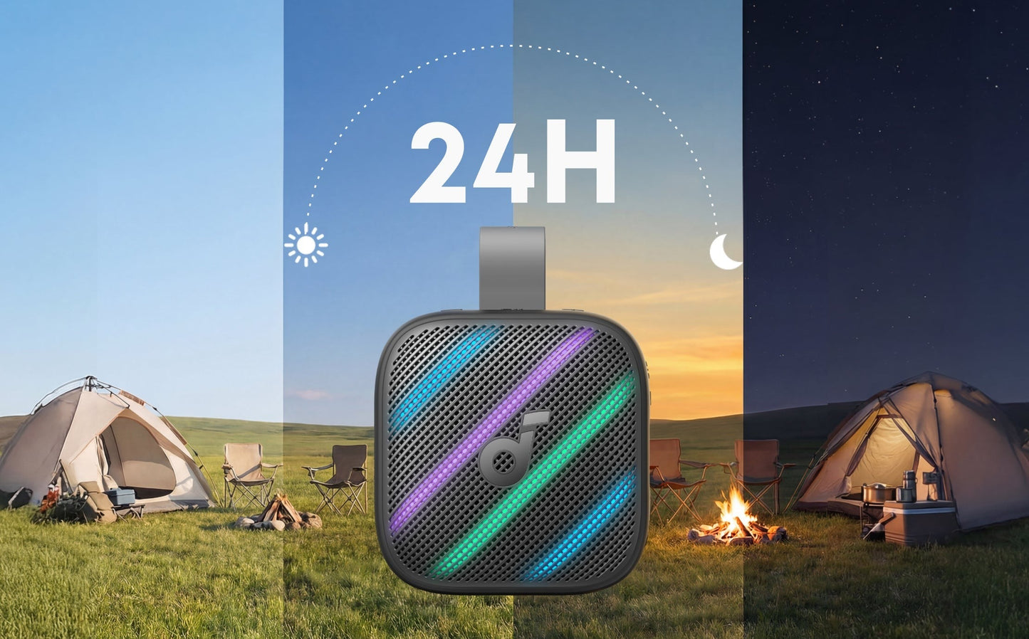 soundcore Boom Go 3i | Portable Bluetooth Speaker with Powerful Bass