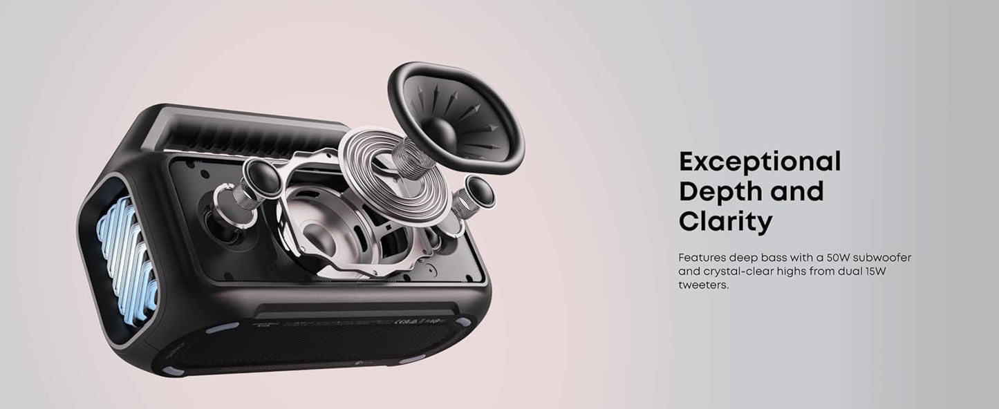 soundcore Boom 2 | Portable Bluetooth Speaker for Bass