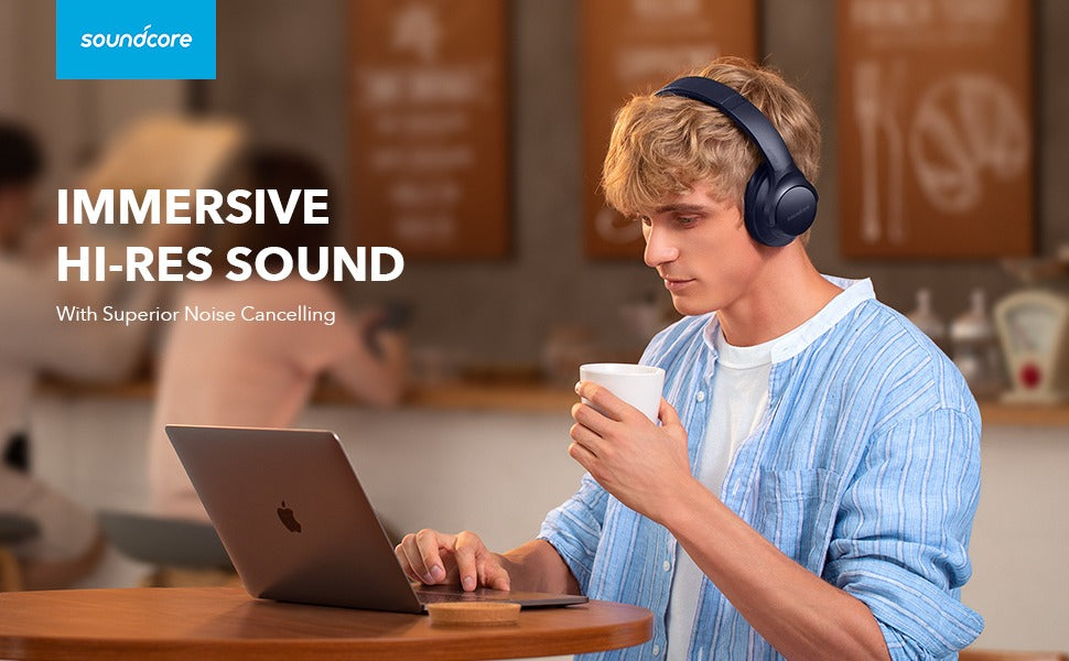 Life Q20+ | ANC Headphones with Hi-Res Audio