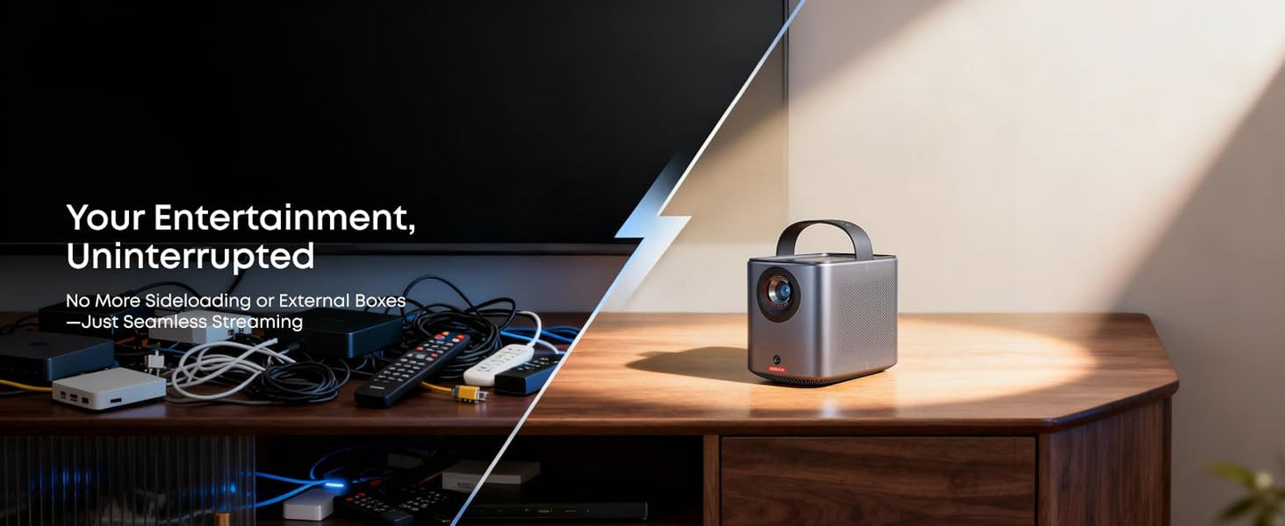soundcore Nebula Mars 3 Air | Portable Google TV Projector
