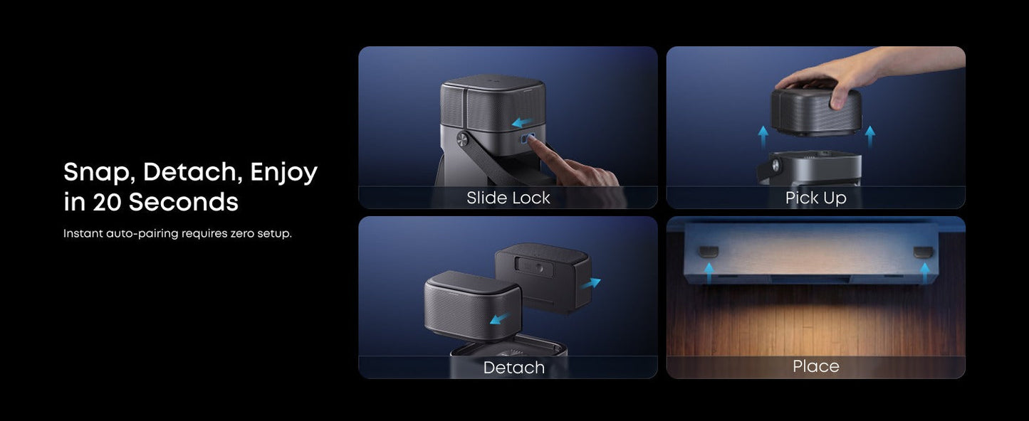 soundcore Nebula P1 | World's First Portable Projector with Detachable Speakers