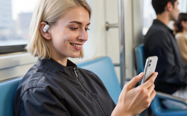 soundcore V40i | Comfortable Fit and Clear Sound, Lidless Case