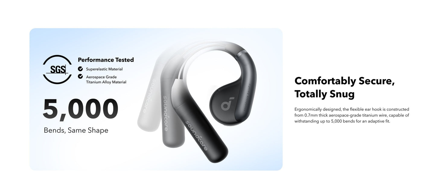 AeroFit | Superior Comfort Open-Ear Earbuds
