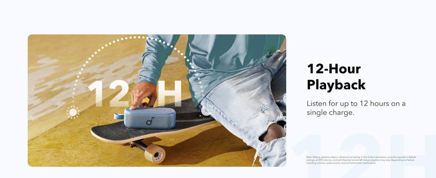 Motion 100 | Portable Bluetooth Wireless Speaker