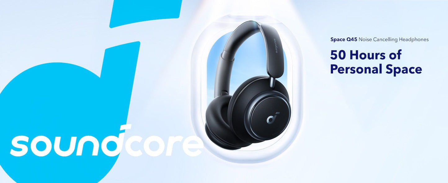 soundcore Space Q45 | Long-Lasting Noise Cancelling Headphones