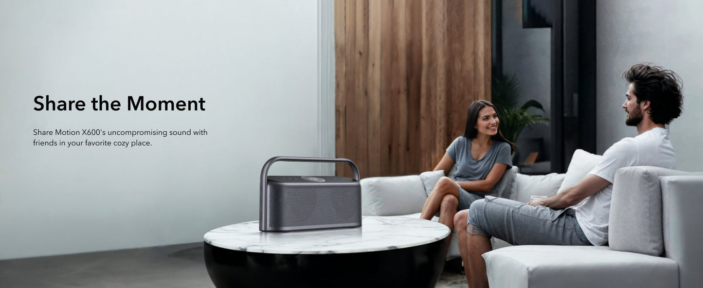 soundcore Motion X600 | High-Quality Sound Wireless Speaker