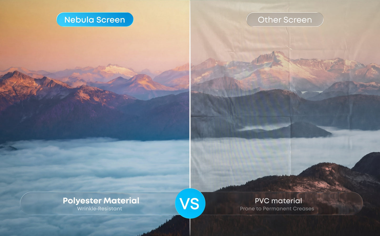 soundcore Nebula 120-Inch Silent Inflatable Projector Screen