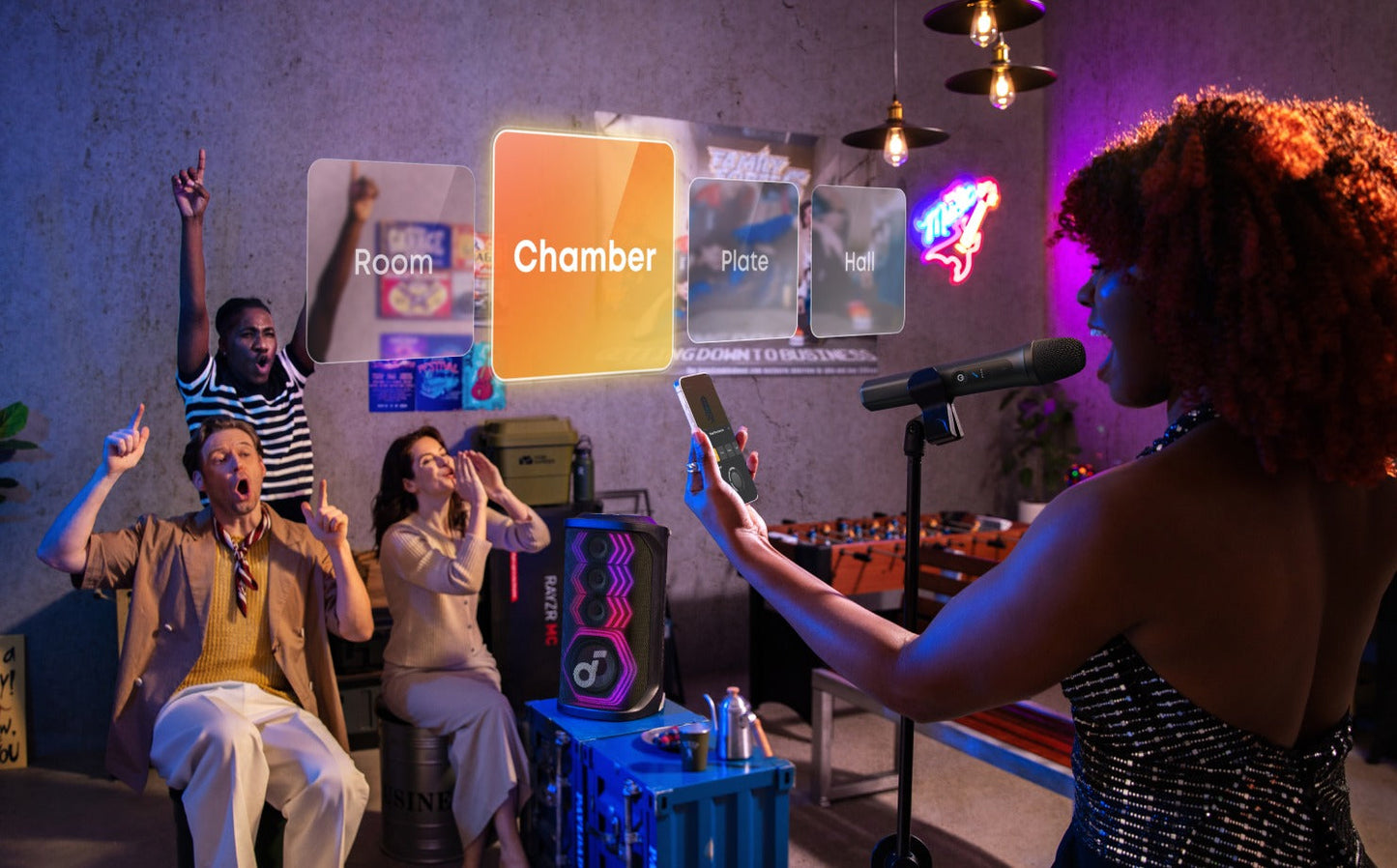 soundcore Rave 3S | AI Karaoke Party Speaker with 200W Sound