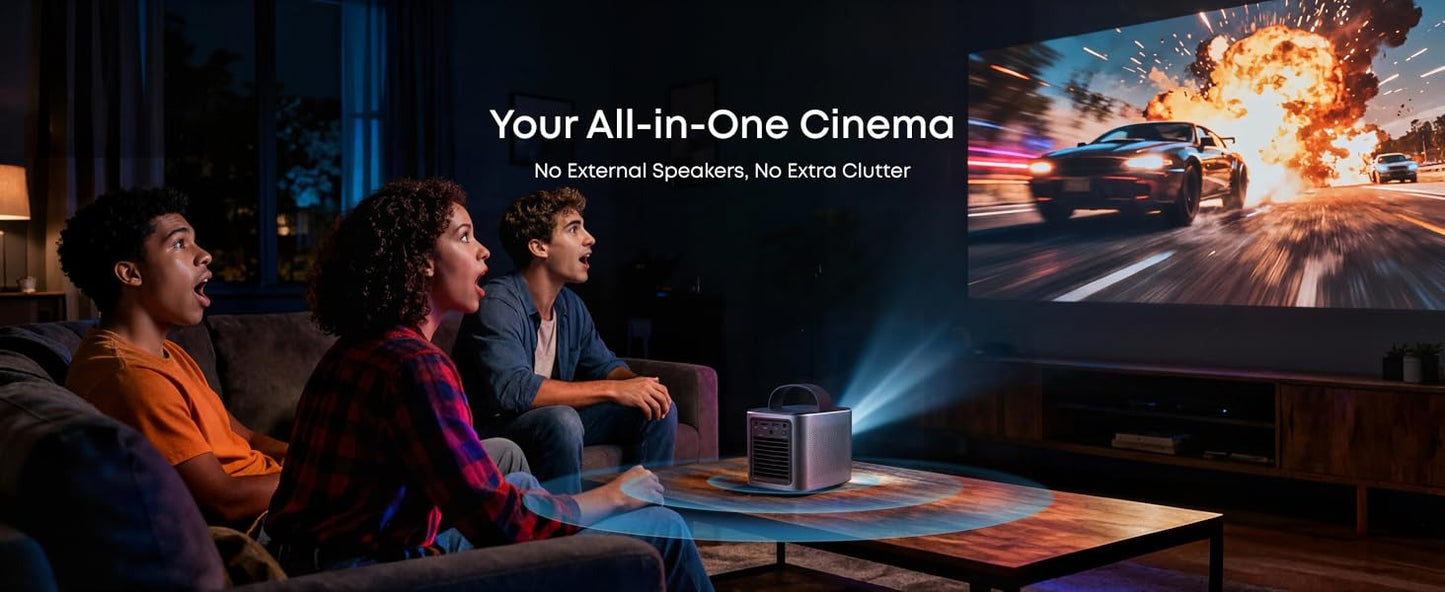 soundcore Nebula Mars 3 Air | Portable Google TV Projector