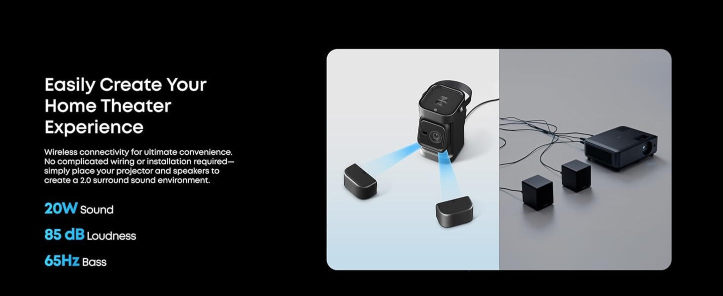soundcore Nebula P1 | World's First Portable Projector with Detachable Speakers