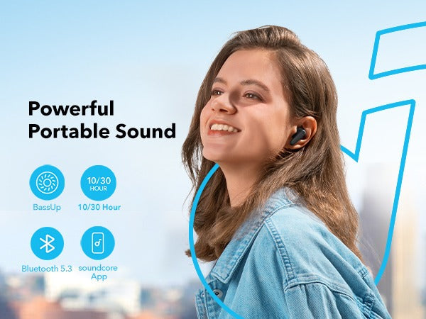 soundcore P20i True Wireless Earbuds, 10mm Drivers with Big Bass