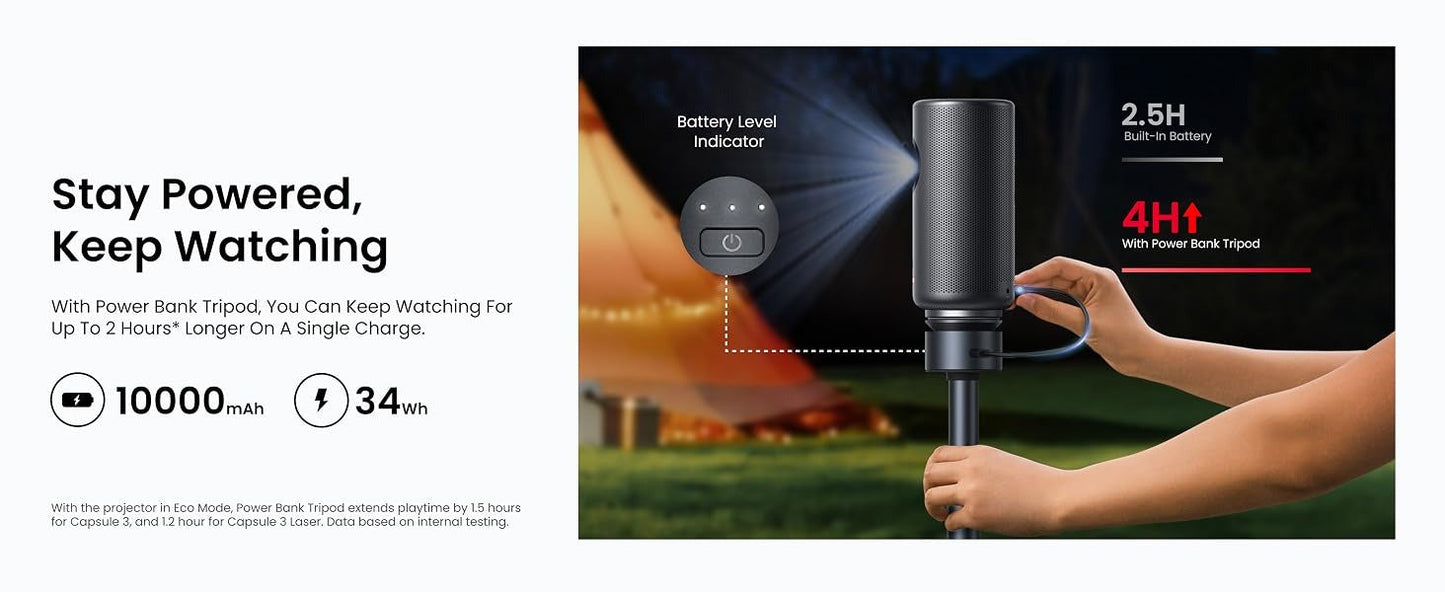 soundcore Nebula Capsule Power Bank Tripod
