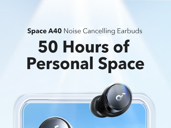 soundcore Space A40 | Long-Lasting Noise Cancelling Earbuds