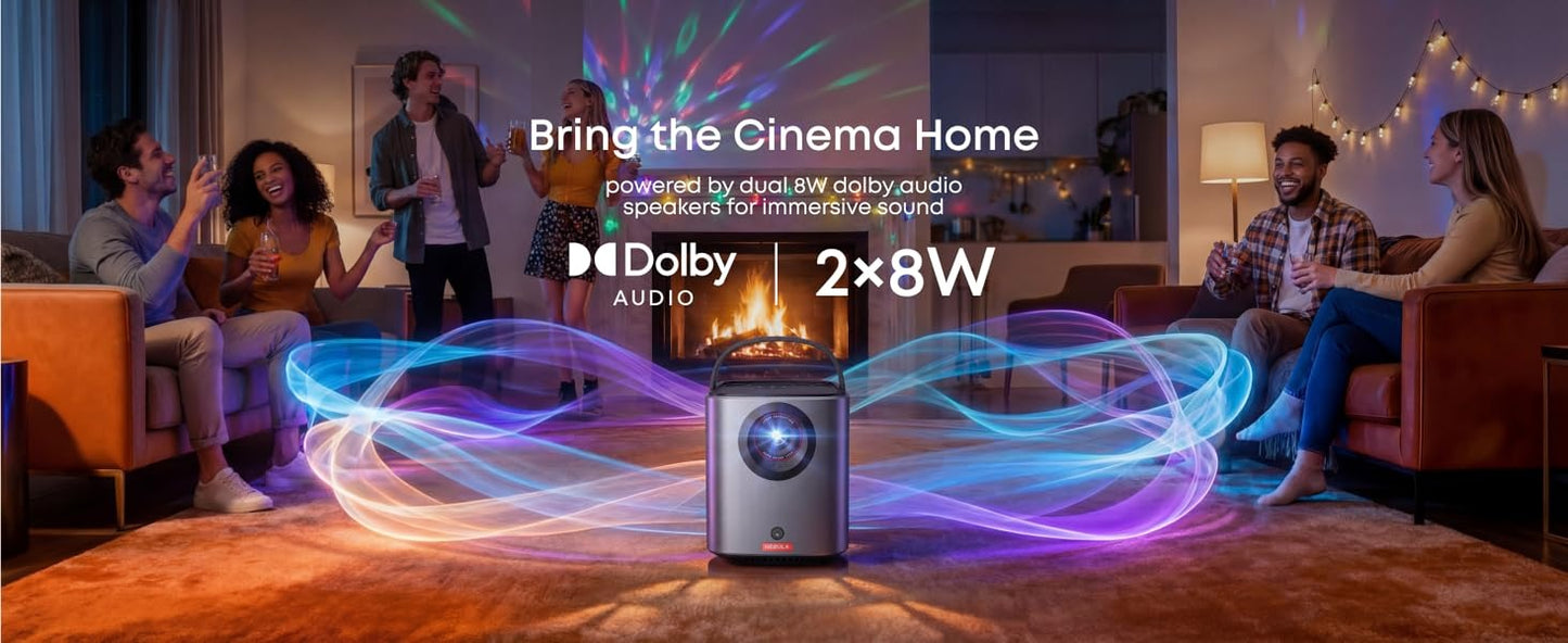 soundcore Nebula Mars 3 Air | Portable Google TV Projector
