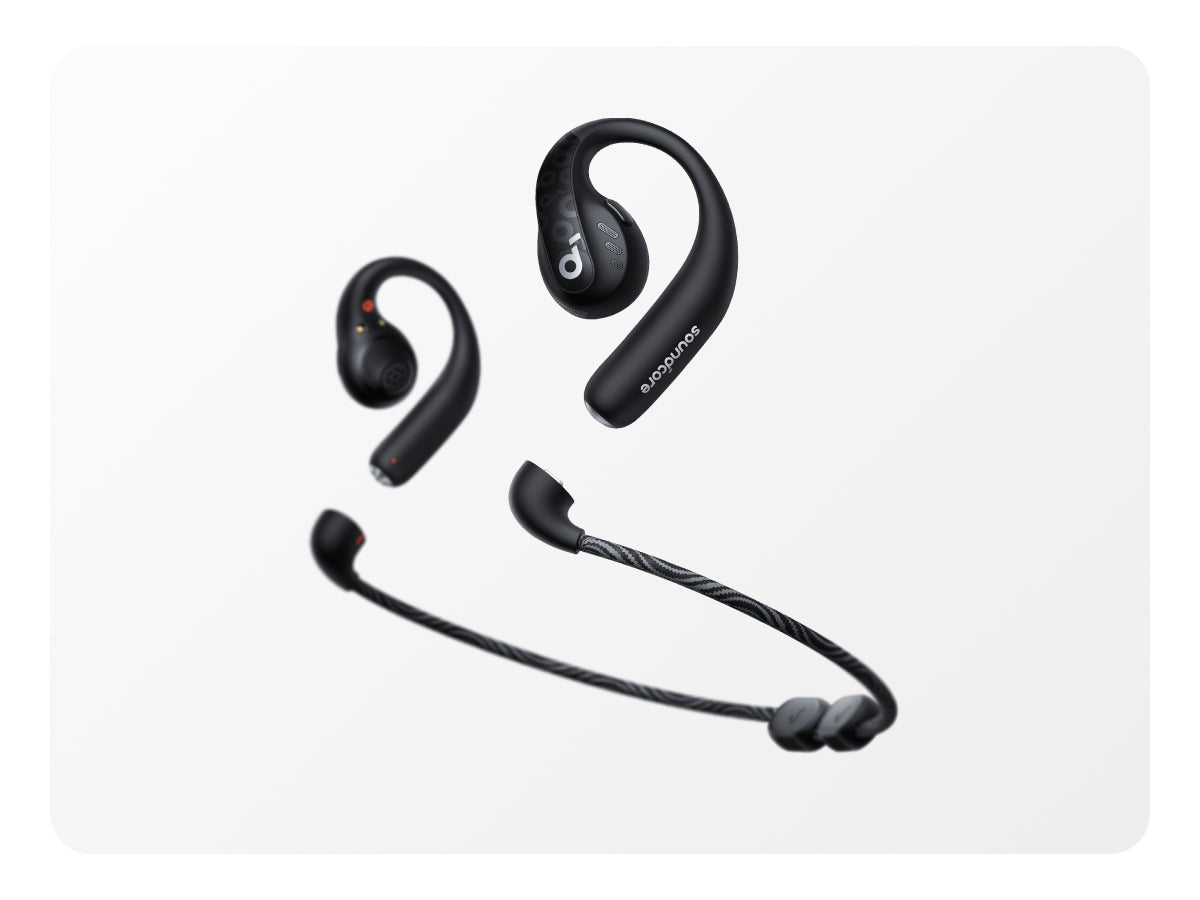 soundcore AeroFit Pro | Secure Open-Ear Sport Earbuds