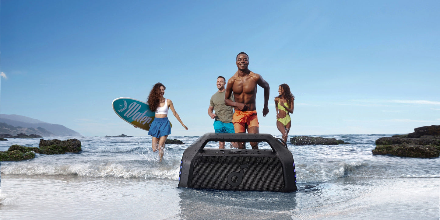 soundcore Boom 2 Plus | Powerful Outdoor Bass Bluetooth Speaker
